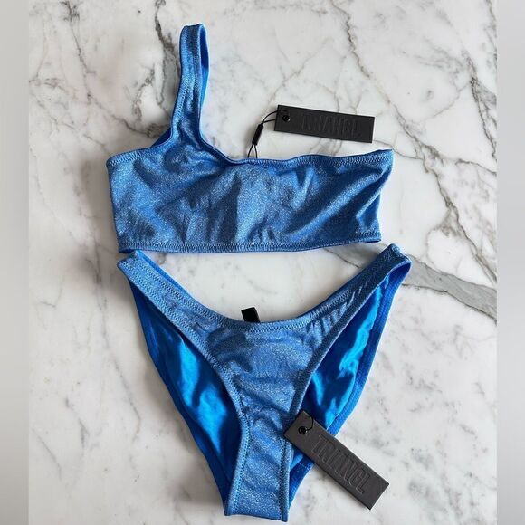 TRIANGL MELROSE CHEEKY MARINA SPARKLE NO BAG NEW WITH TAGS - Picture 3 of 8